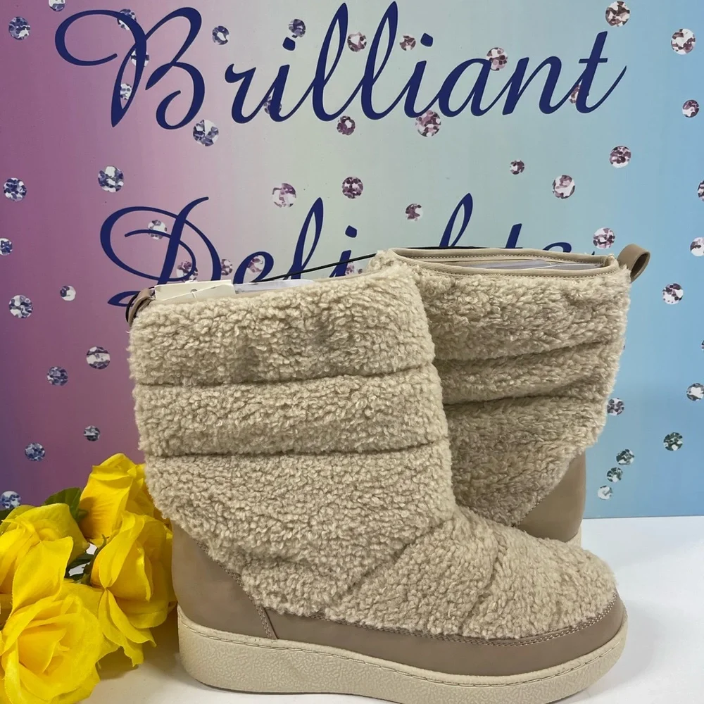 WARM FUZZY WINTER BOOTS
